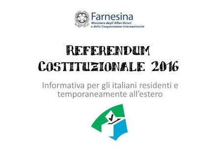 REFERENDUM/ 1 DICEMBRE ORE 16: STOP AL VOTO DALL’ESTERO 